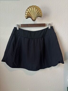 Zella Black Circle Skater Skort